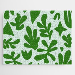 Matisse cutouts green Jigsaw Puzzle