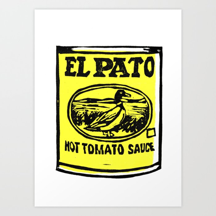 Hot Tomato Sauce Art Print