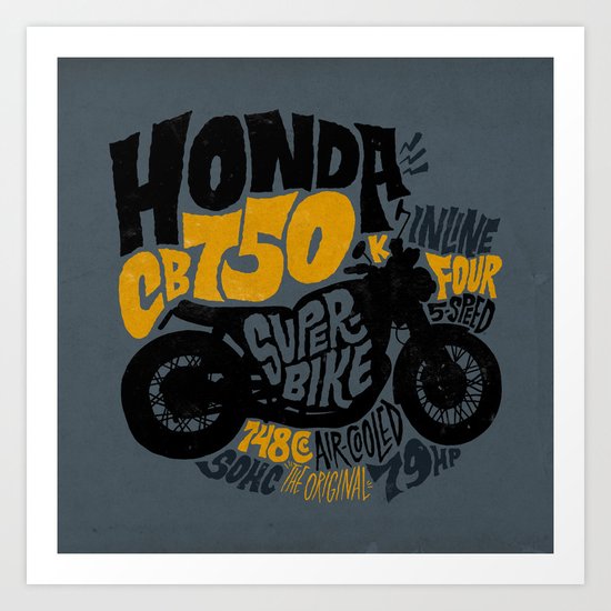 CB750 Art Print