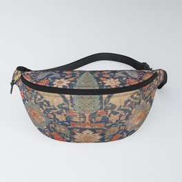 17th Century Persian Rug Print with Animals Fanny Pack