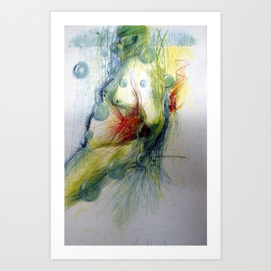 Klooster Series: Male Nude Arie Art Print