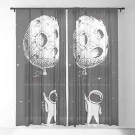 Fly Moon Sheer Curtain