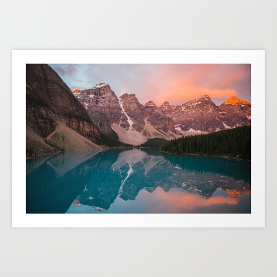 Moraine Lake, Canada Art Print