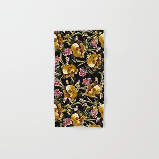 Monkey Skull Hand & Bath Towel