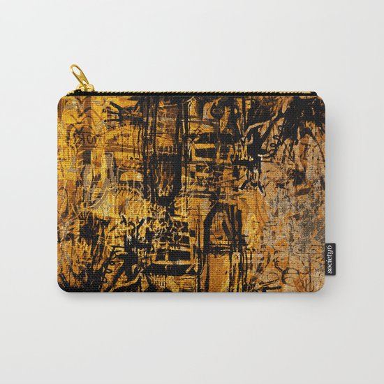 Thinking Yellow Carry-All Pouch
