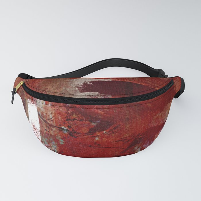burgundy fanny pack
