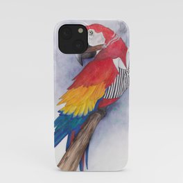 What If...?? Parrots were Gangsters! iPhone Case