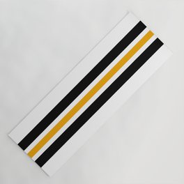 Trendy Retro Stripes Akabeko Yoga Mat