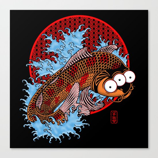 Blinky Canvas Print