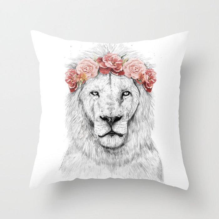 lion decorative pillow