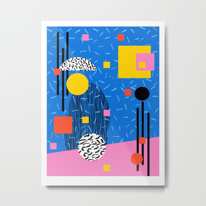 Crank - 80s retro throwback minimal abstract painting Crank - 80s retro throwback minimal abstract painting