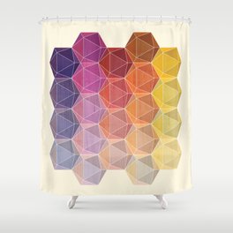 Hedron 1 Shower Curtain