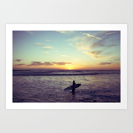 One Last Wave Art Print