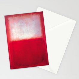 Mark Rothko - White over Red Stationery Cards