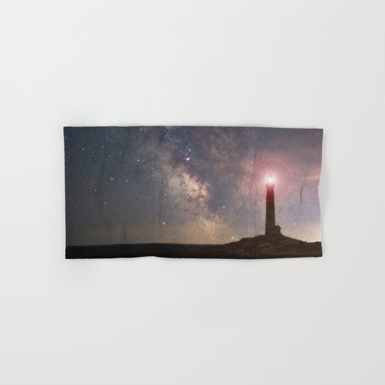 Milkyway over Thacher Island Hand & Bath Towel