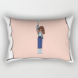 in the clouds Rectangular Pillow
