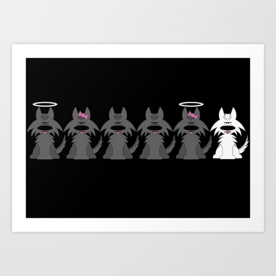 The Pack Art Print