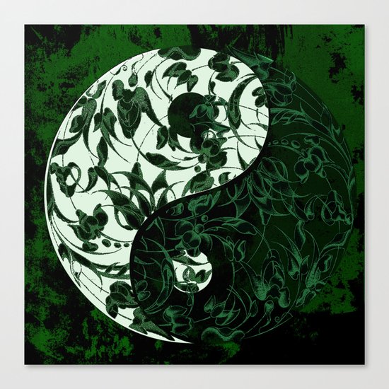The rebellion of yin yang Canvas Print