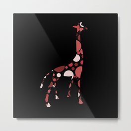 High Class Polka Dots Giraffe Metal Print | Abstractgiraffedesign, Abstract, Holidays, Christmasgift, Christmas, Dots, Abstractgiraffe, Giraffedesign, Pattern, Digital 
