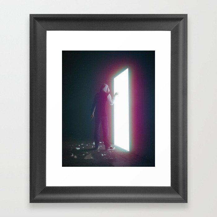 OTHER SIDE (everyday 03.15.18) Framed Art Print by beeple | Society6