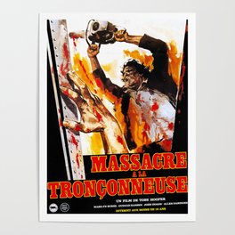 1982 French Poster - Texas Chainsaw Poster