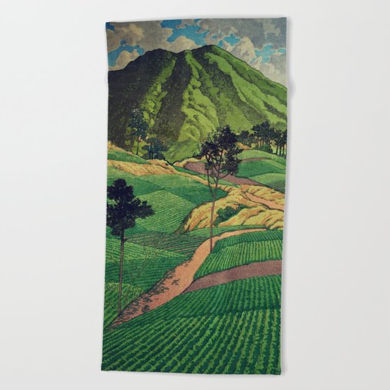 Crossing people's land in Iksey Beach Towel