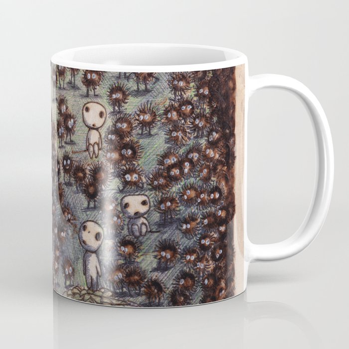 Soot sprites (Susuwatari) Coffee Mug