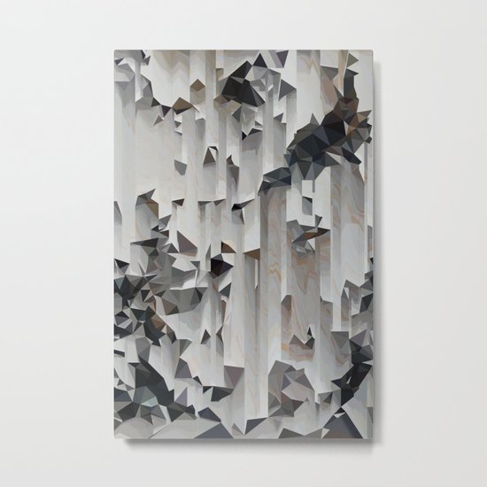 Vector Mountains, 2015 Metal Print