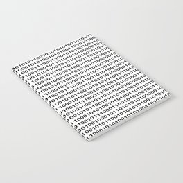 Ascii Notebooks Society6