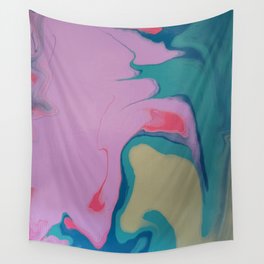 Cotton Candy Smear Wall Tapestry