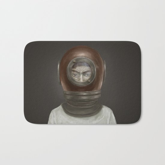 self portrait Bath Mat