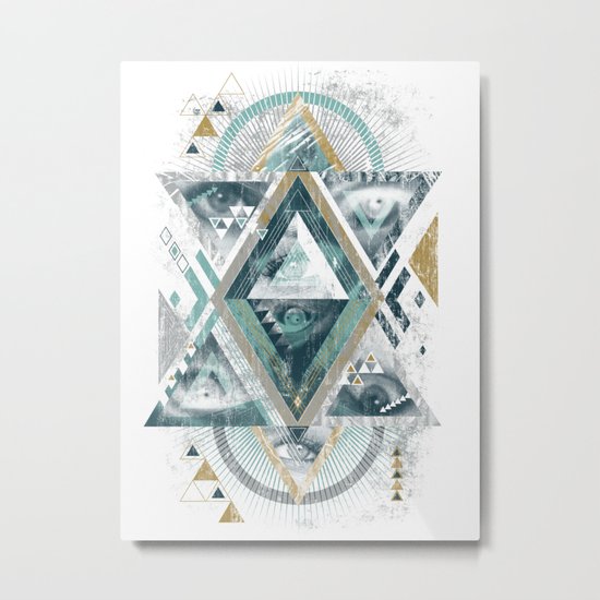Eyesosceles Metal Print