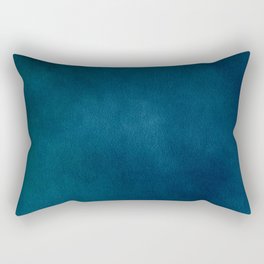 Blue-Gray Velvet Rectangular Pillow