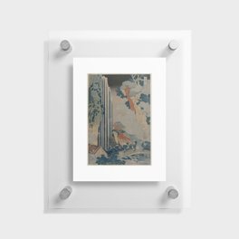 Ono Waterfall Kiso Road From The Serie Tour Waterfalls Katsushika Hokusai Japan Floating Acrylic Print