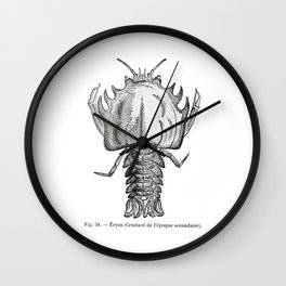 Eryon - Jurassic Crab / Lobster Wall Clock