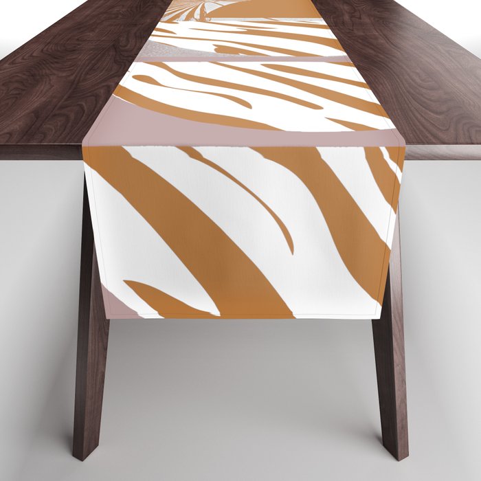 Tiger Hiding On A Different Plane Table Runner