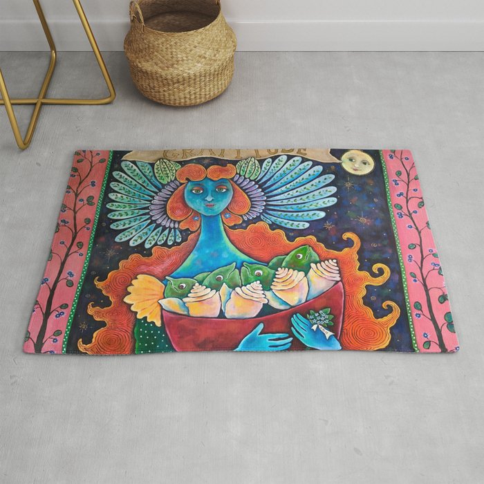 Angel of Gratitude Rug