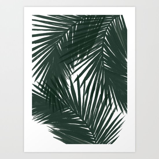 Palms Green Art Print