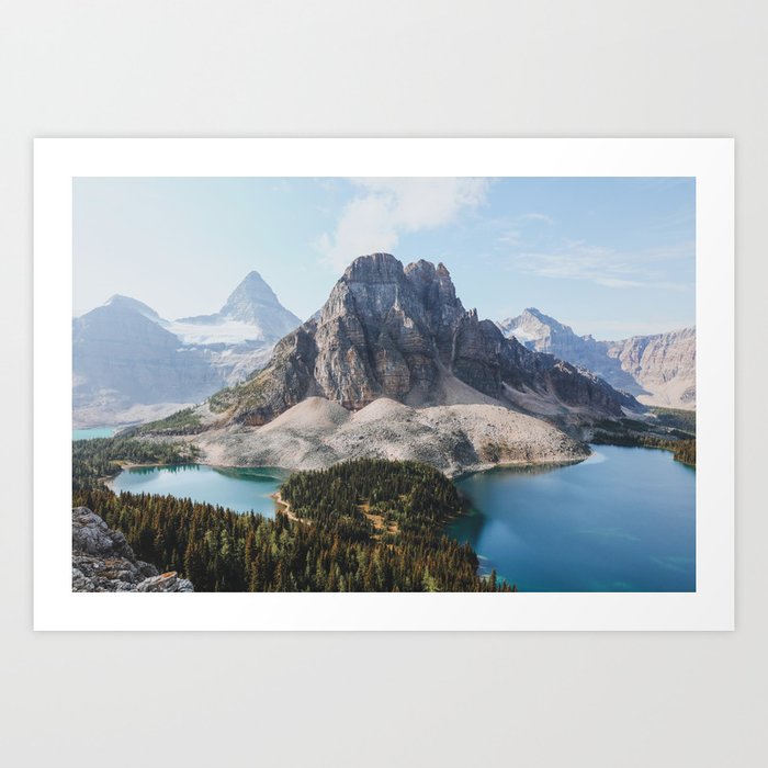 Mount Assiniboine Provincial Park Art Print