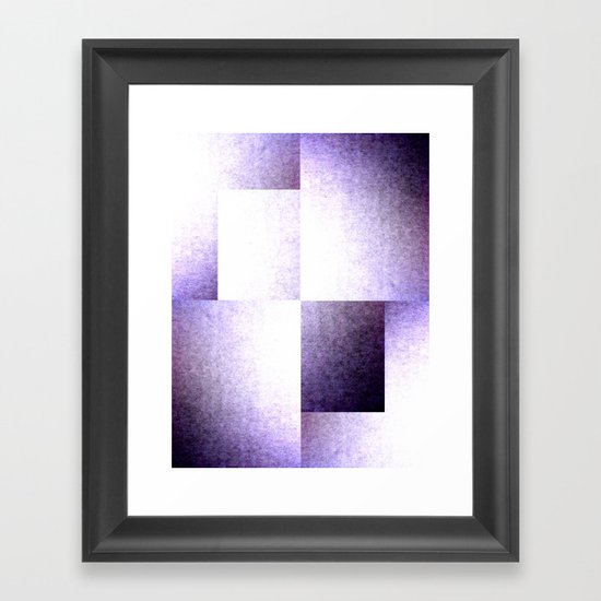 Purple Phaze Framed Art Print