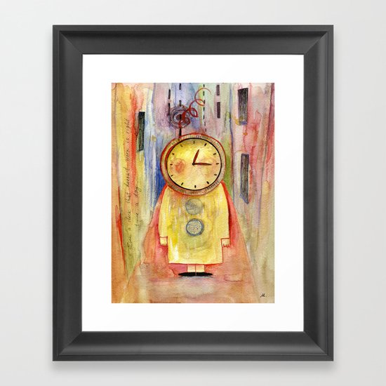 proverb Framed Art Print