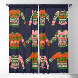 Christmas Sweaters – Green & Red Blackout Curtain
