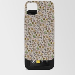 Bugs & Shrooms iPhone Card Case