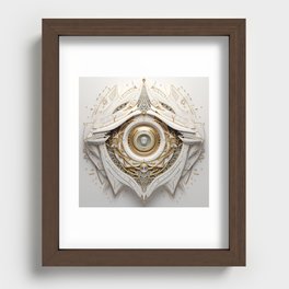 millenium eye Recessed Framed Print