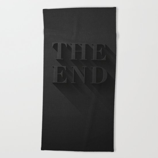 THE END Beach Towel