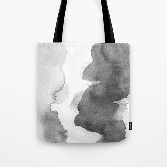 Charcoal (Watercolor blends) Tote Bag