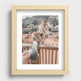 Kisses Recessed Framed Print