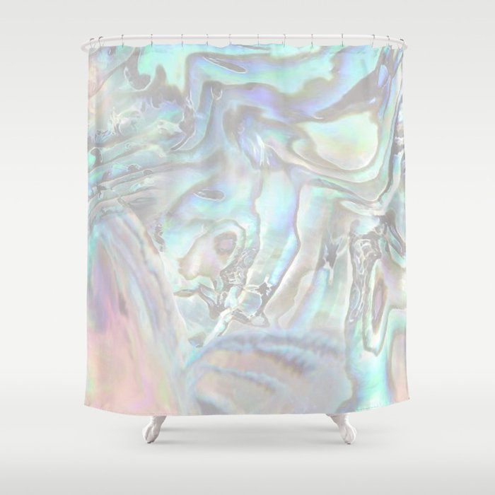 abalone whisper Shower Curtain