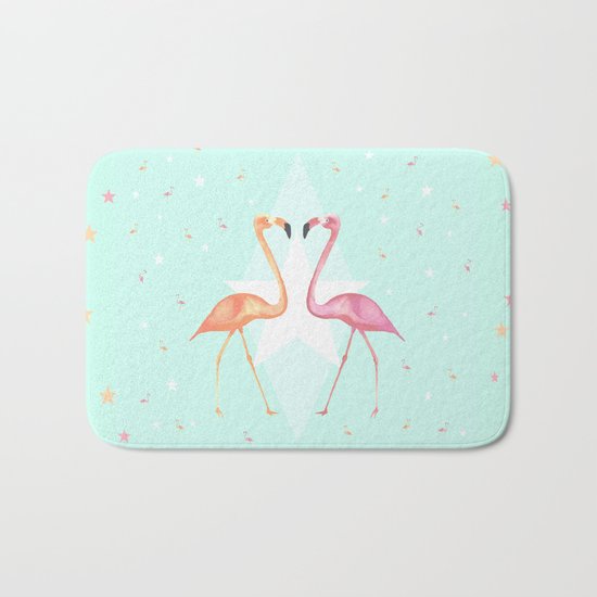 FLaMINGoS Bath Mat