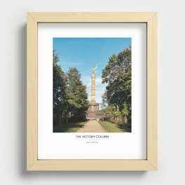 Berlin Victory Column Recessed Framed Print